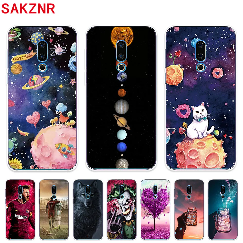 Мягкий силиконовый чехол для Meizu 16 (16th) чехлы 6 0 дюймов Прозрачная силиконовая
