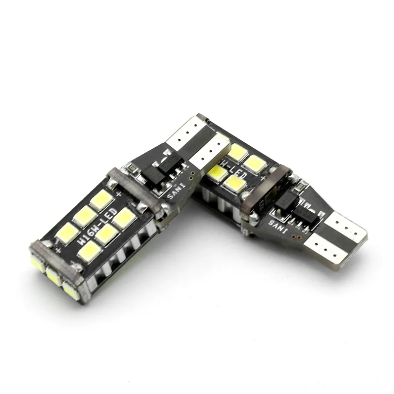 2X Canbus 2835 SMD 921 912 T15 W16W 15 светодиодный Автомобильный обратный светильник Резервное