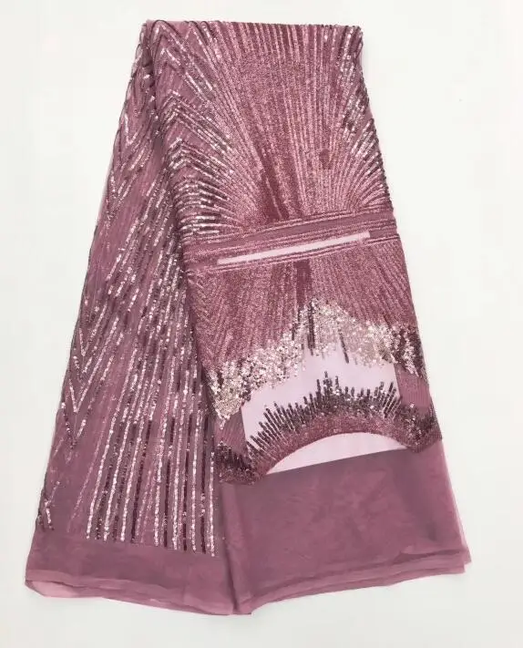 Лучшее качество искусственная нигерийская вышитая кружевная ткань красивая