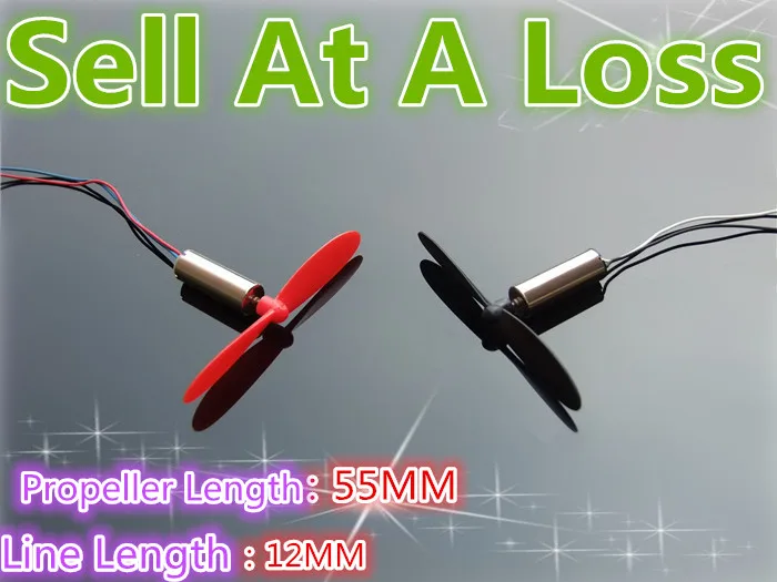 

2pcs/lot DC3.7V 720 7*20MM Mini Model Helicopter Coreless DC Motor 55mm Propeller Mini Great Torque High Speed Sell At A Loss