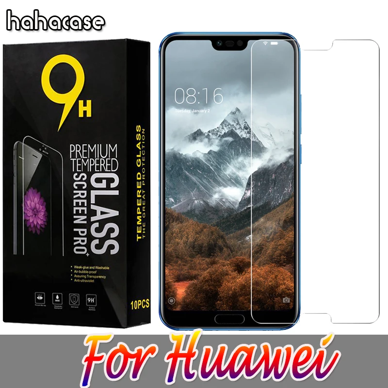 Закаленное стекло 9H для Huawei Honor 30 Pro 30S 20 Lite 20S 20i 9 9X 9I 9N Play 9A 100 шт. защитная пленка