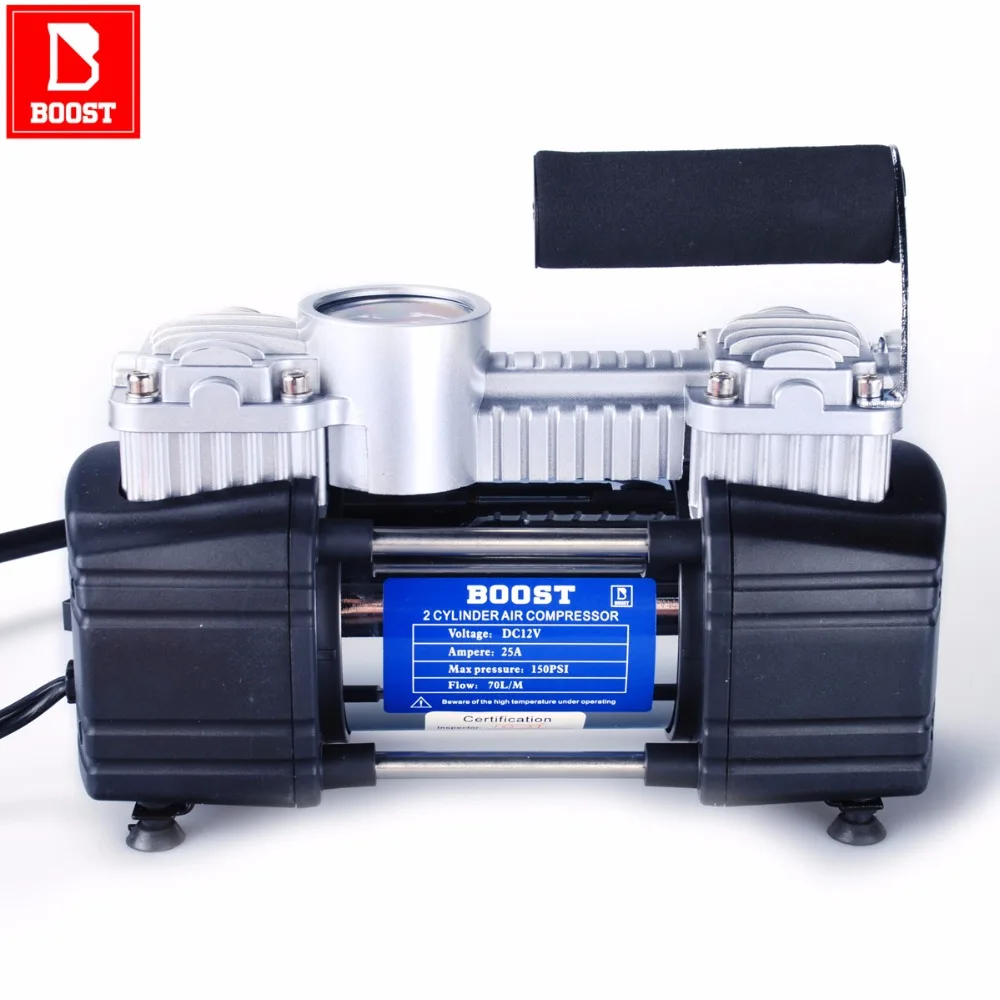 

BOOST 581 12V Electric Car Inflatable Pumping Air Pumps Compressor 150 PSI