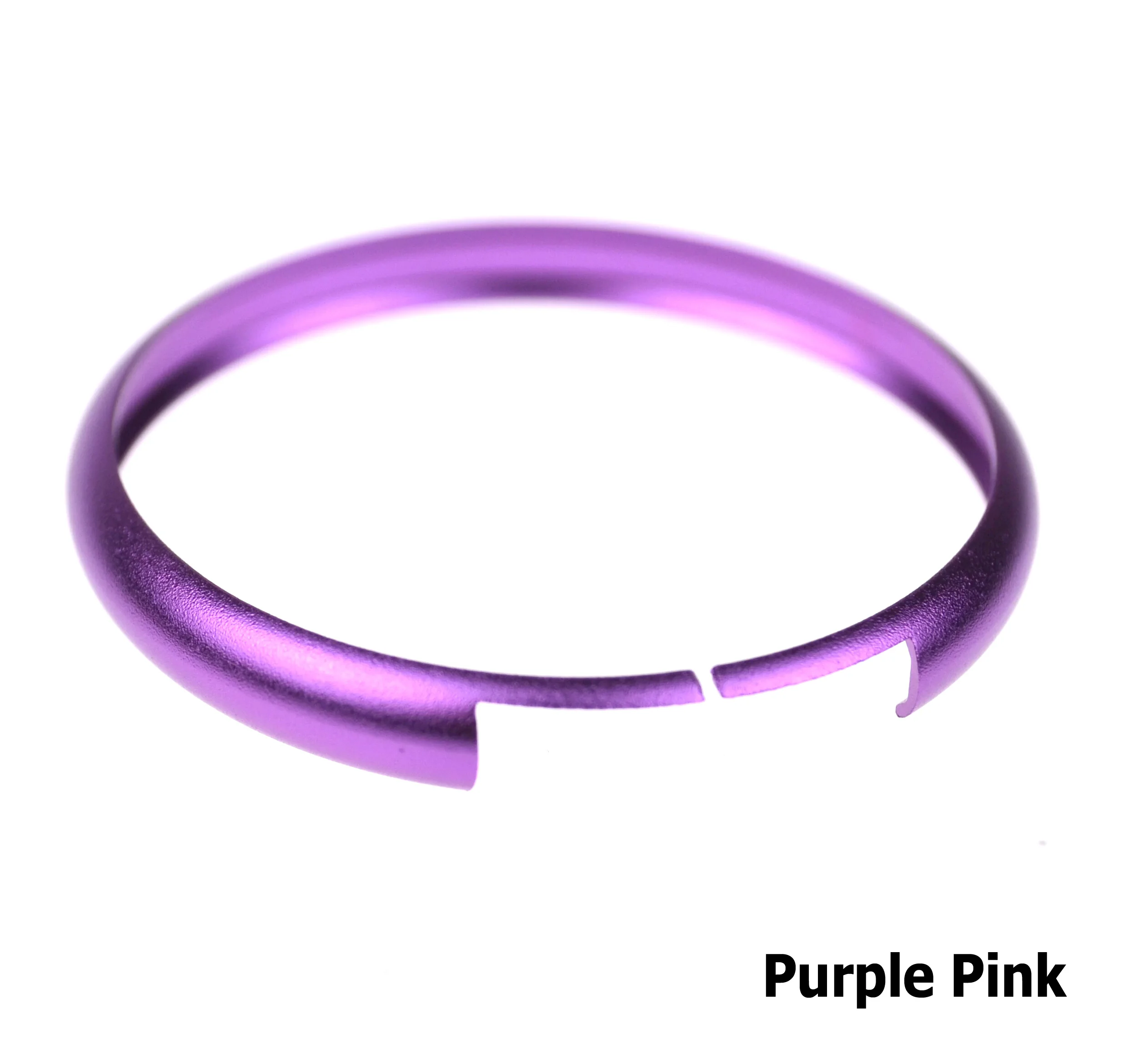 Metallic Purple Pink Смарт-ключ кольцо Замена кольцо чехол для ювелирных изделий, 2008-Up Mini Cooper один R55 R56 R57 R58 R59 R60 Countryman clueman купе родстер - Название цвета: Metallic Purple Pink