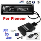 Автомобильный аудиоплеер, MP3-плеер для Pioneer DEH-P900, KEH-P6200-W, MEH-P055, DEH-88, цифровой музыкальный чейнджер, USB, MP3, AUX, адаптер BT