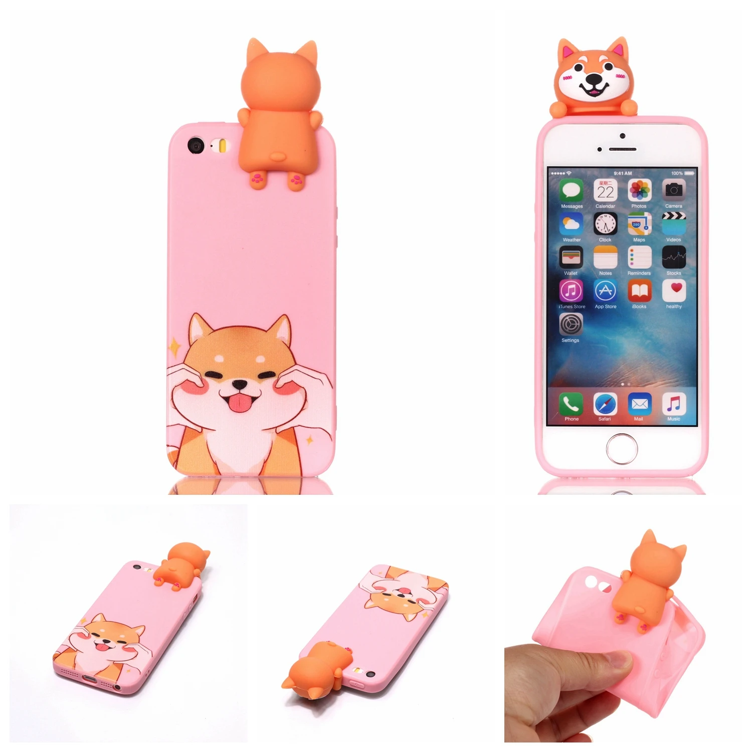 Высокое качество животных мультфильм панда розовая пантера сова кошка узор