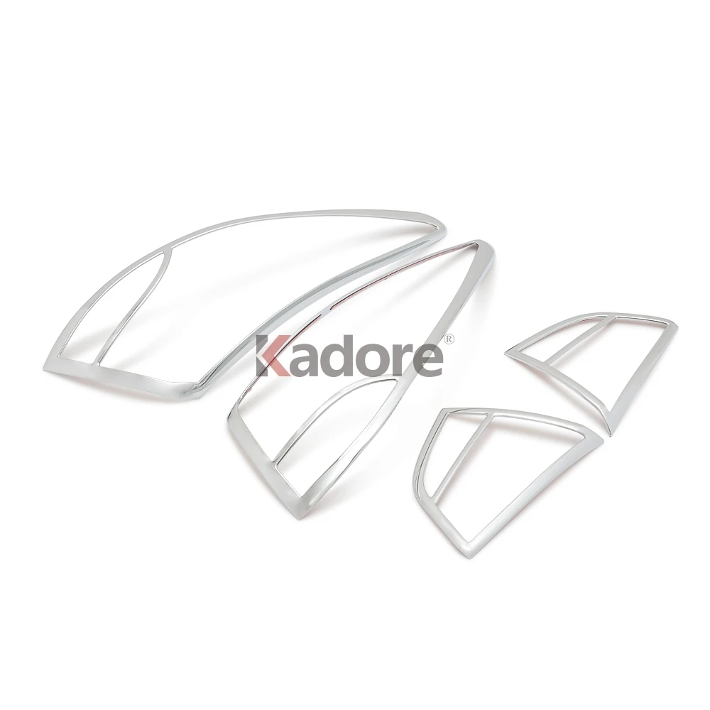 Для hyundai Tucson IX35 2010- Высокое качество ABS хром задний фонарь лампа капот украшения Накладка аксессуары 4 шт./компл