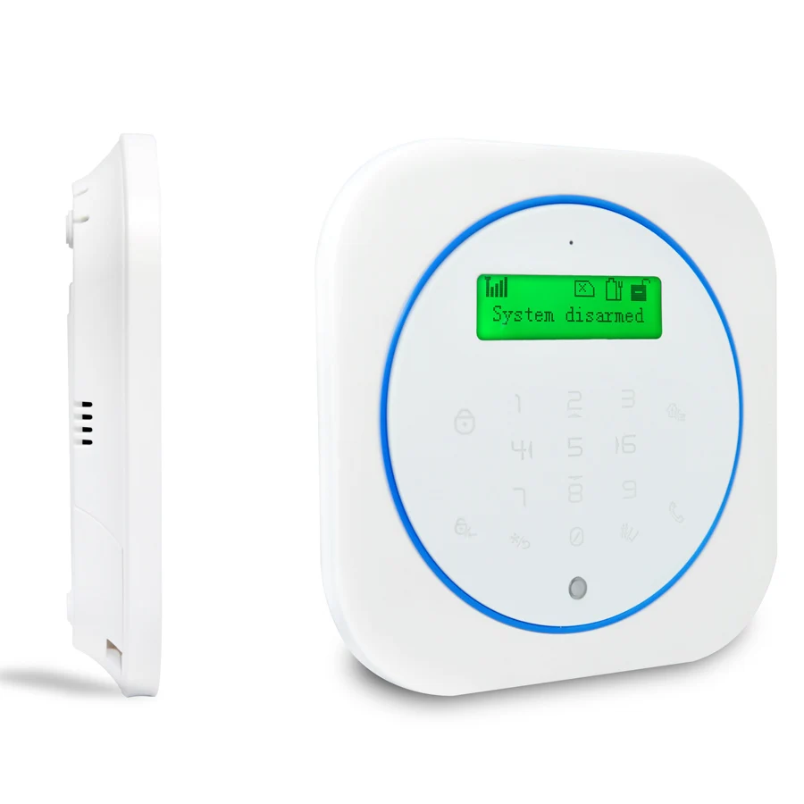 Сигнализация домашняя беспроводная с ЖК дисплеем и поддержкой SIM SMS|alarm system|alarm