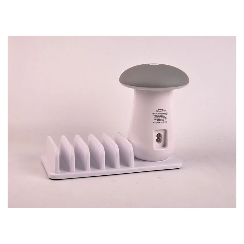 6USB креативный Смарт гриб внешний вид быстрая зарядка мобильный телефон планшетный ПК США/ЕС/Великобритания характеристики зарядная розетка