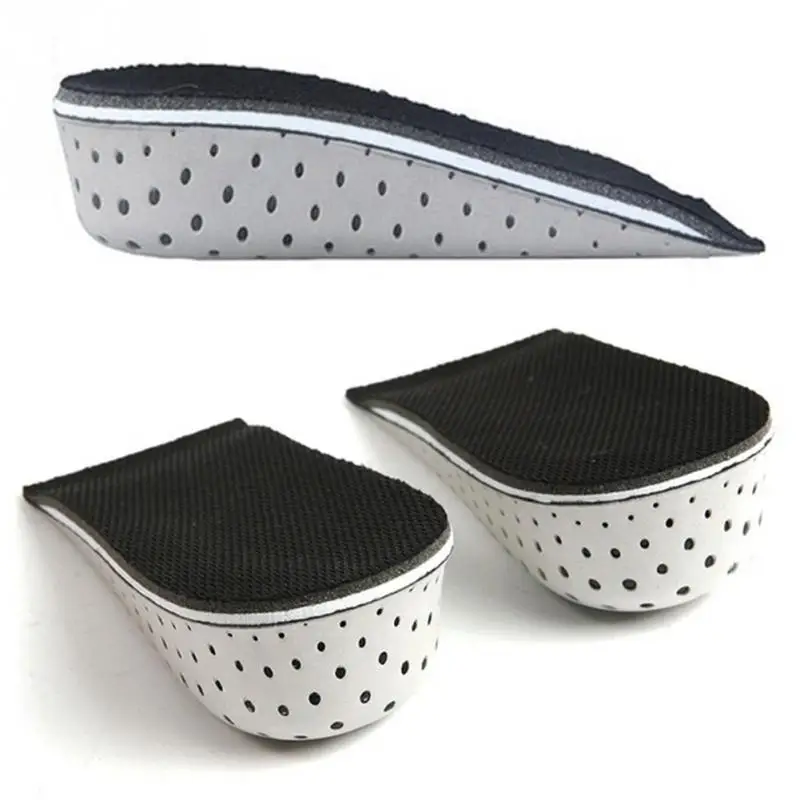 

1 Pair Men Women EVA Heel Cushion Insoles Soles Relieve Foot Pain Protectors Spur Support Shoe Pad High Heel Inserts
