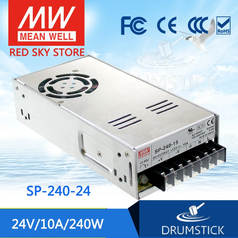 Специальное предложение MEAN WELL SP 240 24 в 10 А meanwell Вт Один выход с функцией PFC источник
