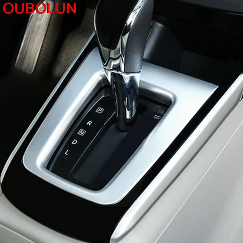 1 шт. для Nissan Pulsar Sentra Sylphy 2014 2015 2016 панельная Накладка коробки передач наклейка