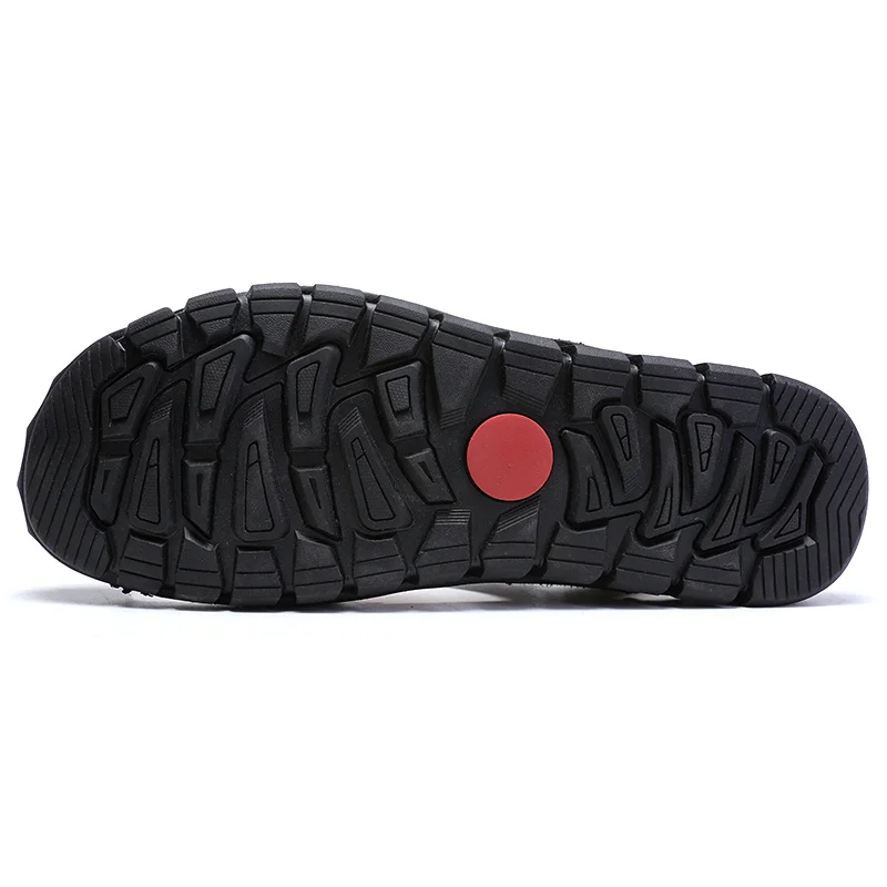 Мужские сандалии из натуральной кожи быстросохнущие для улицы | Спорт и