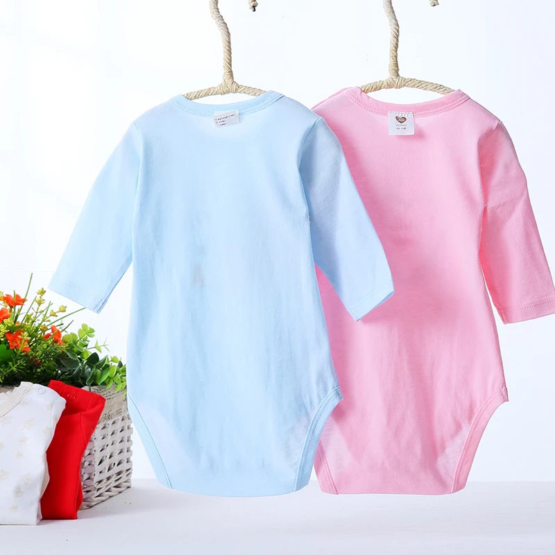 Одежда для малышей боди с длинными рукавами 100% хлопок детская одежда комбинезон