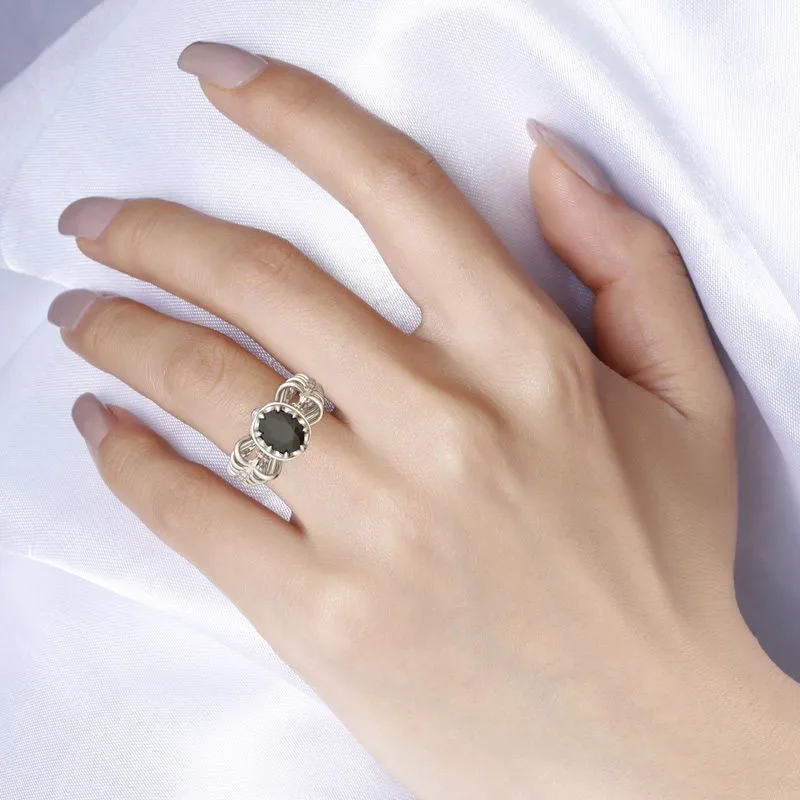 CC винтажные кольца для женщин Панк Скелет кубический цирконий индивидуальное