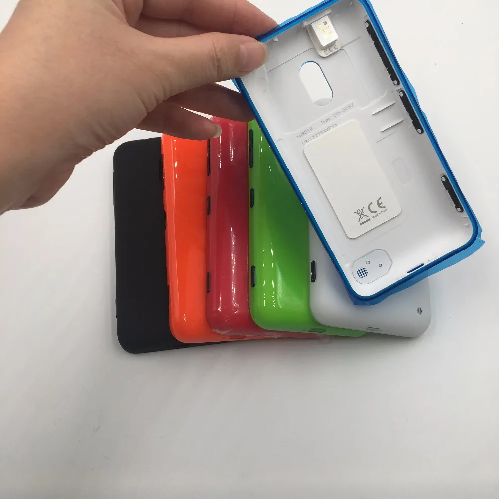 RTBESTOYZ для Nokia Lumia 620 N620 сменная Крышка батарейного отсека с боковой кнопкой|Корпусы