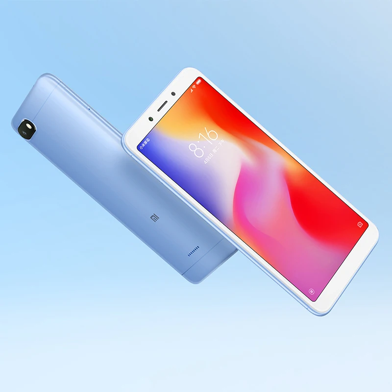 Глобальная версия Xiaomi Redmi 6A 6 A 2GB 16GB 5 45 &quot18:9 полный экран четырехъядерный 13MP 3000mAh