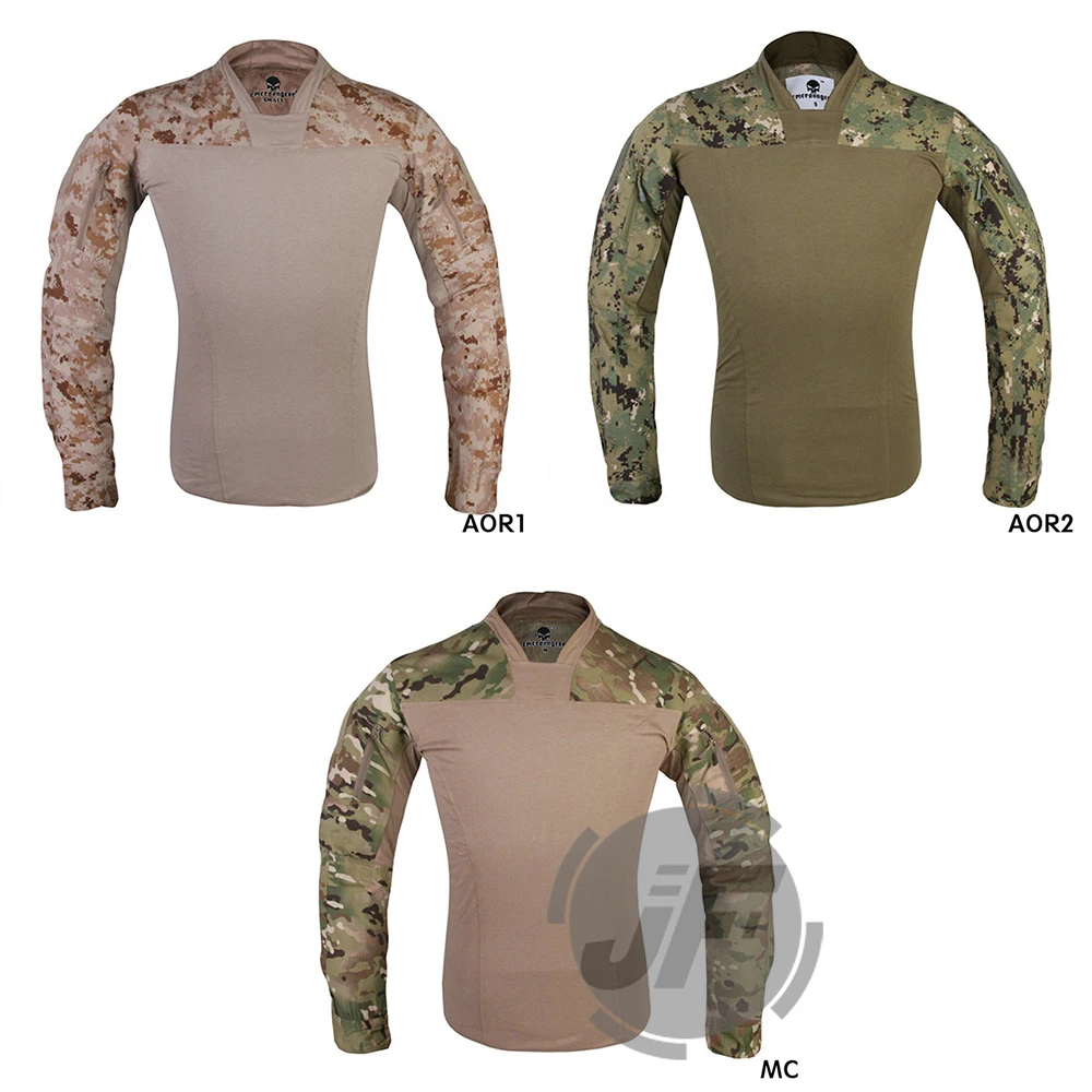 Emerson Tactical ARC style LEAF Talos LT Half Shell EmersonGear легкая Боевая штурмовая рубашка куртка Battlefied униформа ткань