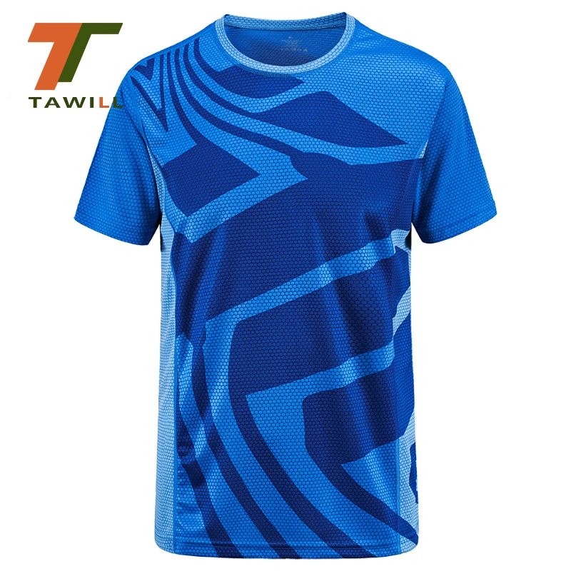 Летняя стильная брендовая футболка для мужчин Camisa Masculina быстросохнущая