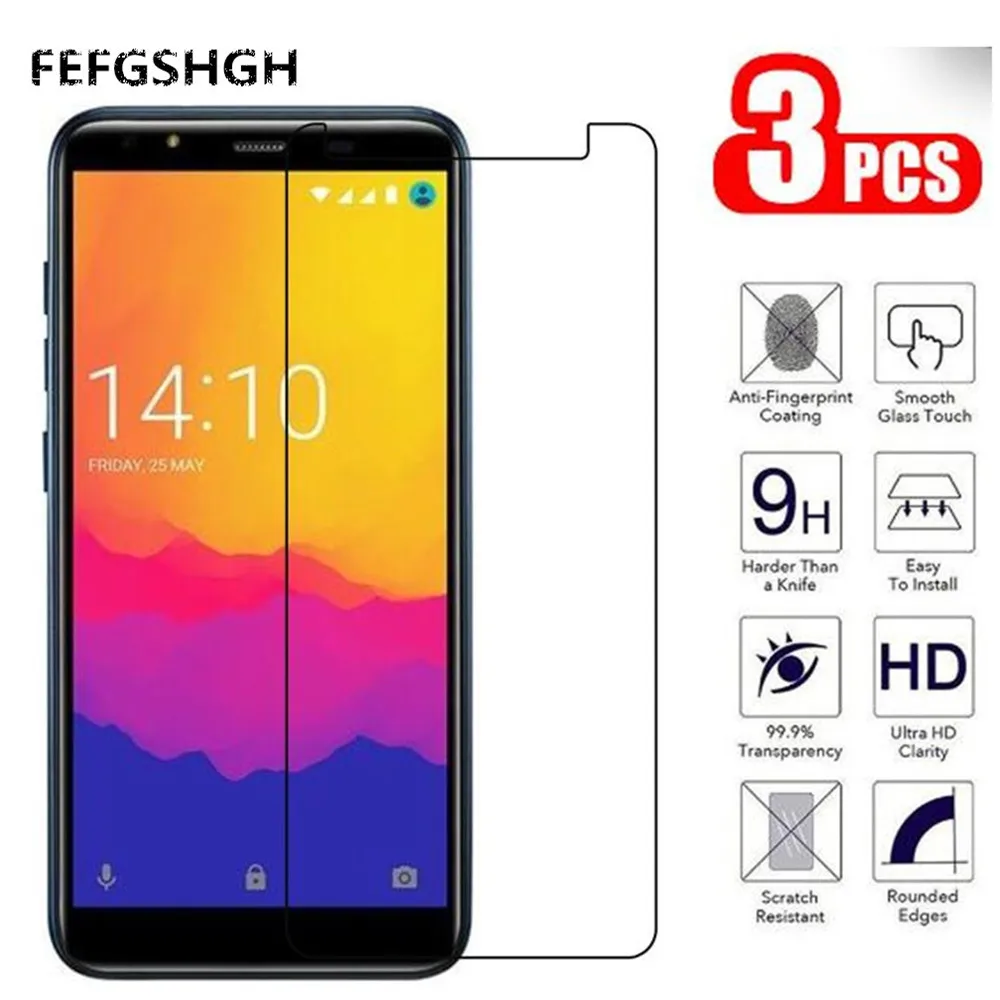 9H 2.5D Tempered Glass For Prestigio Muze E5 LTE Screen Protector On The Protective Film | Мобильные телефоны и