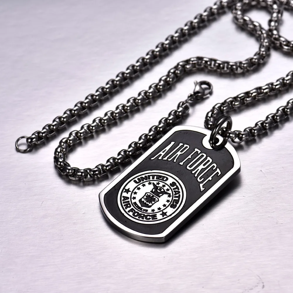 XIAGAO новый дизайн подвеска ВВС ожерелье из титановой стали Knights Templar элегантный