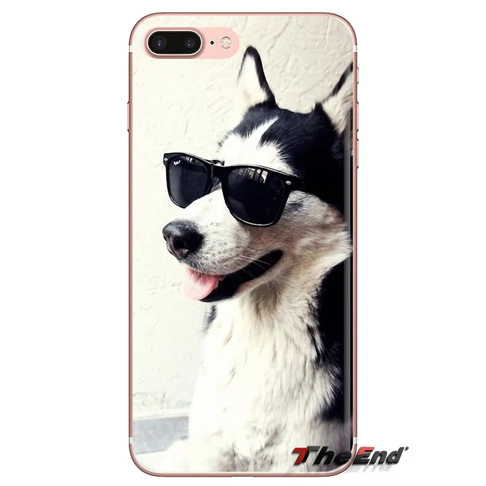 Transparent Soft Shell Covers Husky Dog For Huawei Mate Honor 4C 5C 5X 6X 7 7A 7C 8 9 10 8C 8X 20 Lite Pro |