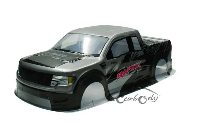 1/10 SC10 Shore Truck Body подходит для Pro Line True Scale FFord Raptor F150 прозрачный/Окрашенный корпус 2