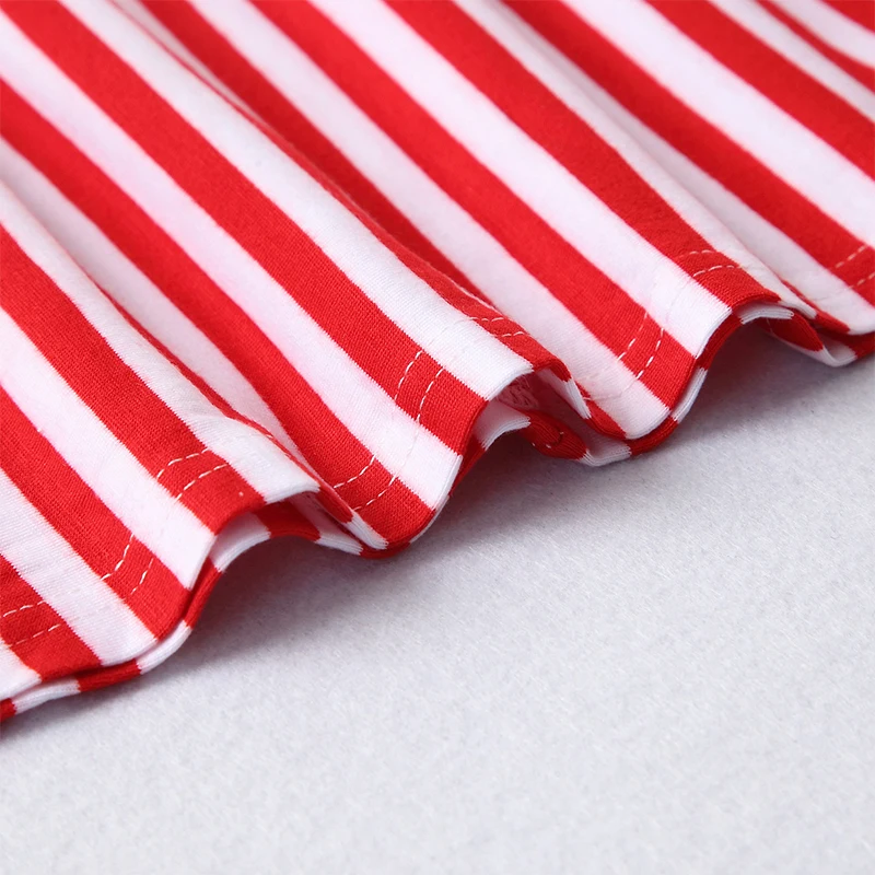 

LarLarBoom Family Matching Outfits 2019 Summer Sleeveless Striped Mother and Daughter Dresses Fashion Family Look