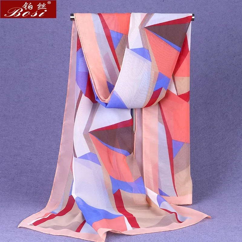 Шифоновый шарф зимние пончо Женский дизайнерский роскошный брендовый женский