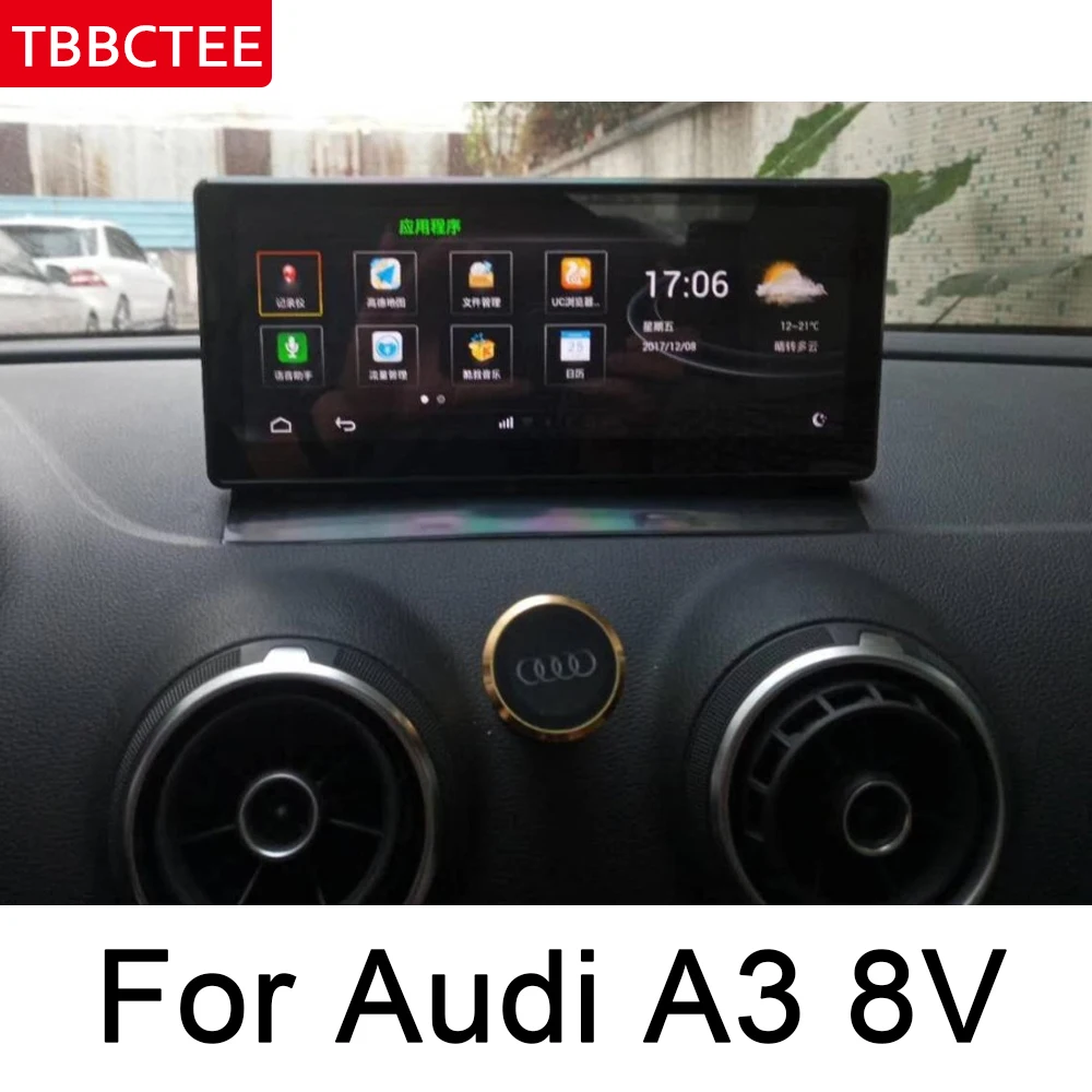 Автомобильный Радио dvd-плеер для Audi A3 8 в 2013 MMI Android Авторадио gps Карта Навигация HD сенсорный экран