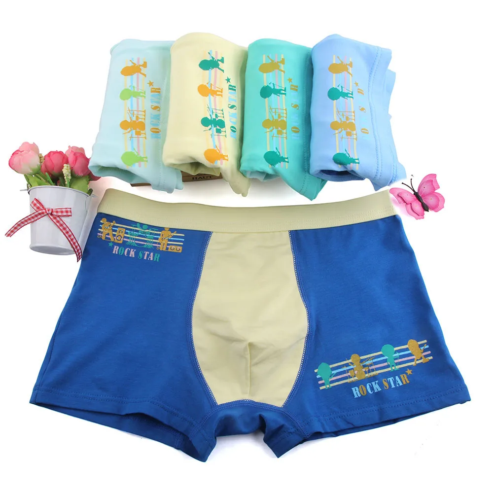 3pcs yaogun juxing Большие размеры XL-5XL, 3 шт./лот, нижнее белье для мальчиков с героями мультфильмов мягкие дышащие детские трусы-боксеры для детей от 8 до 16 лет, детские трусики Kawaii, трусы, QS9002 - Цвет: 3pcs yaogun juxing