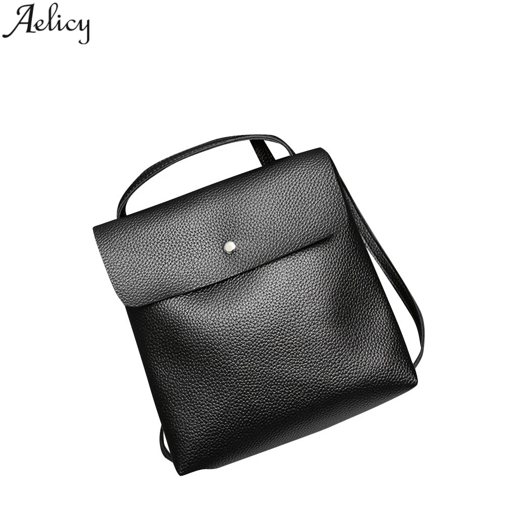 Aelicy Модный женский рюкзак высокое качество Молодежные кожаные рюкзаки для