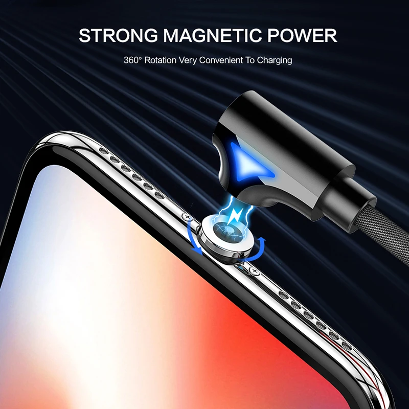 FLOVEME, магнитный кабель, освещение, USB кабель для iPhone XR X, зарядное устройство, Micro usb, зарядный кабель типа C для samsung, Xiaomi, магнитный Кабо