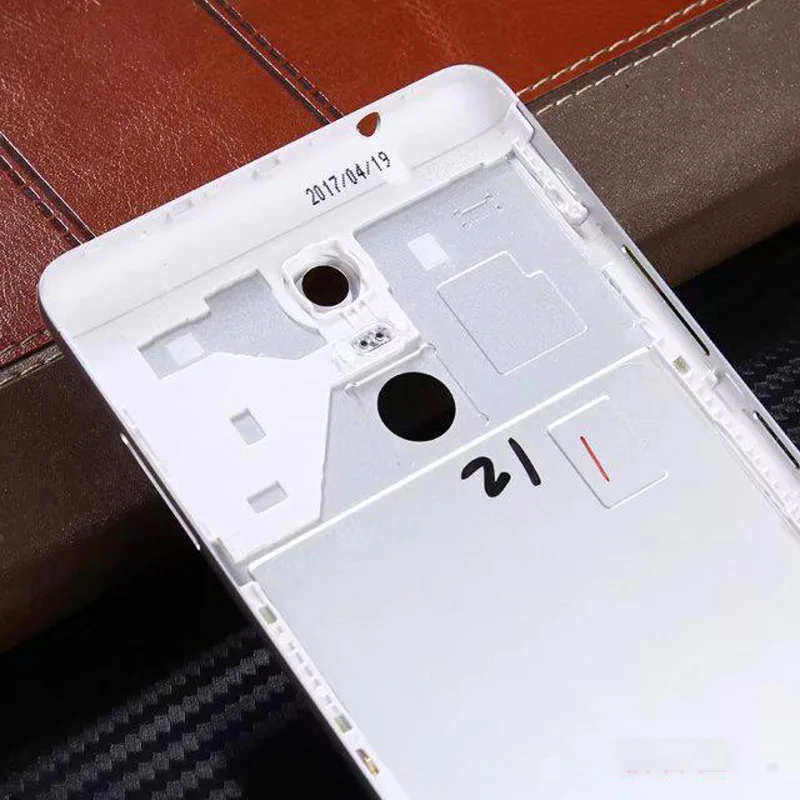 Для lenovo K6 note Задняя крышка батареи задняя дверь Корпус чехол запасные части крышка батареи запасные части