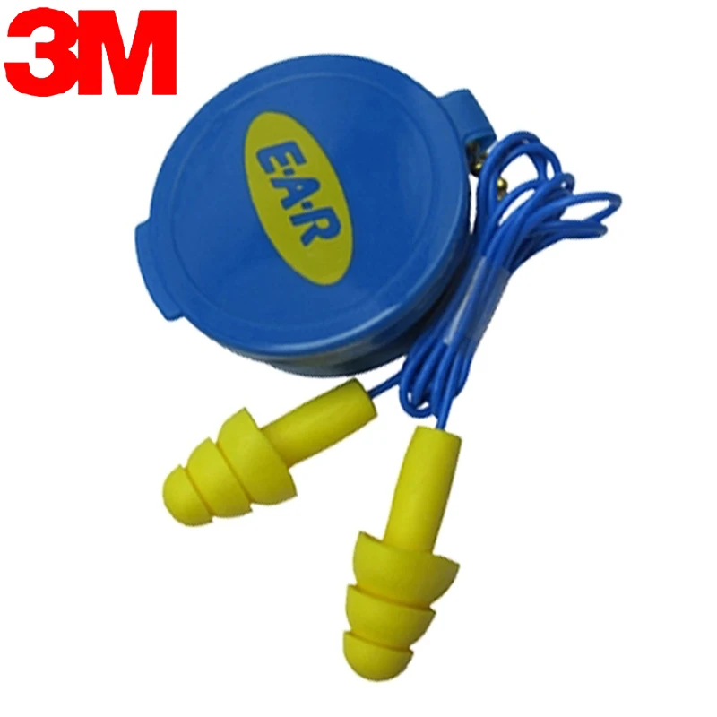 Оригинальные мягкие силиконовые беруши из пеноматериала 3M340-4002 с шумоподавлением в виде рождественской елки