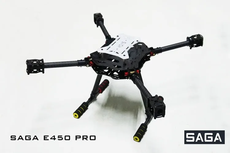 Сага E450 V2 зонт складной гексакоптер 3 K рама из чистого карбона с шасси для DIY Дроны