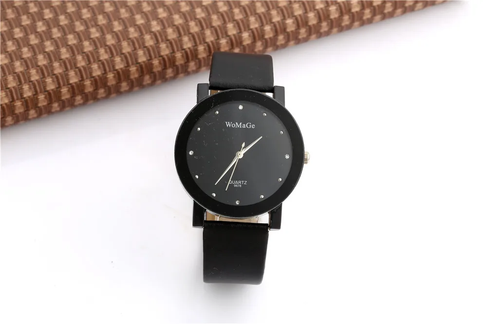 Women 's Casual Watches Leather Watchband Creative Glass Male Geneva Quartz Clock Luxury Brand Wristwatch 2020 relogio feminino |