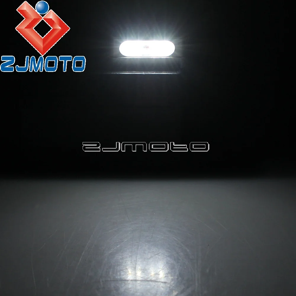 Мотоцикл Алюминиевый 4 LED номерной знак задний фонарь для Suzuki Kawasaki Yamaha Honda