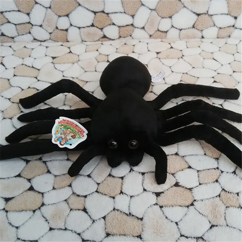 Игрушка плюшевая паук кукла черная креативная 30 см|plush toys|birthday gifttoy soft |