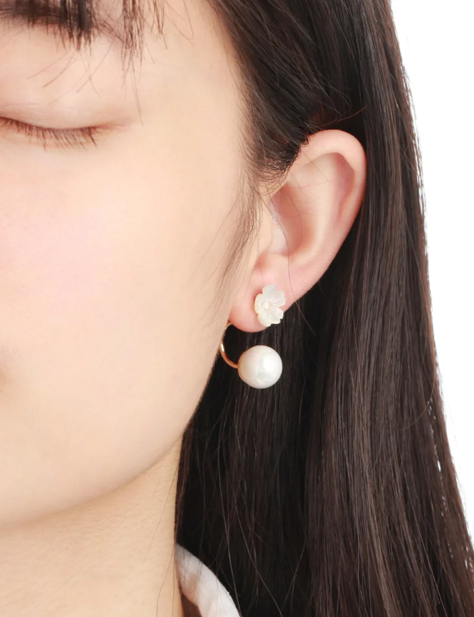 Женские серьги гвоздики в виде цветка ромашки|flower stud earrings|stud earringsstud earrings for women |
