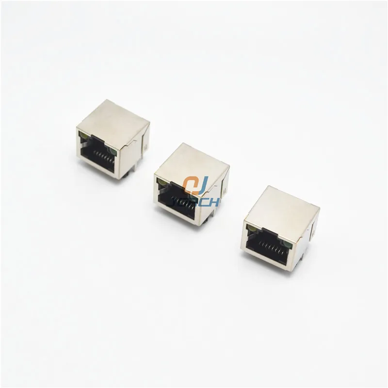 RJ45 Wifi адаптер разъем 90 градусов под прямым углом PCB Защищенный сетевой со