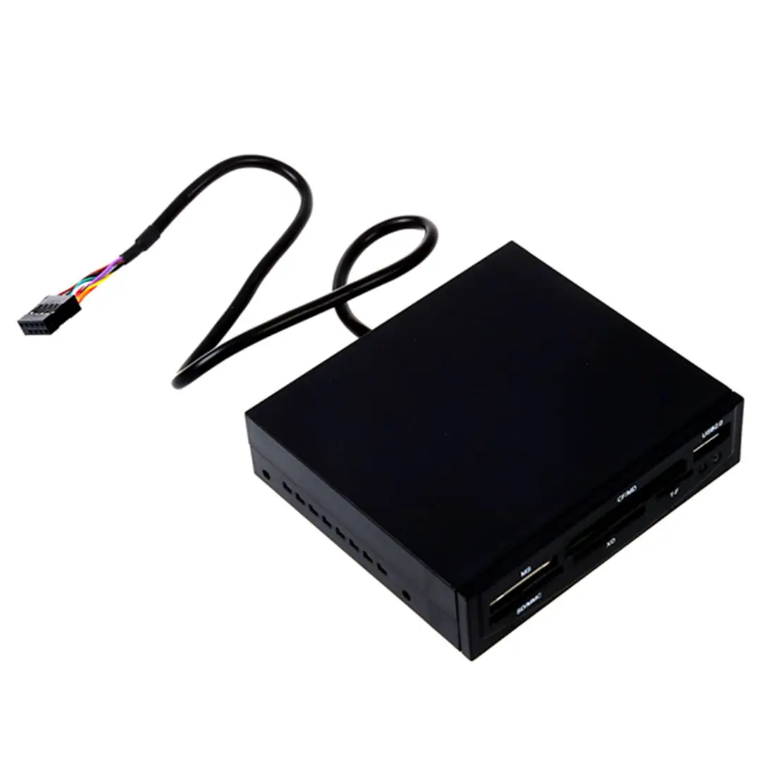 3 5 ''все в 1 Внутренний USB 2 0 кард-ридер 9-контактный флэш-память sd ms cf |