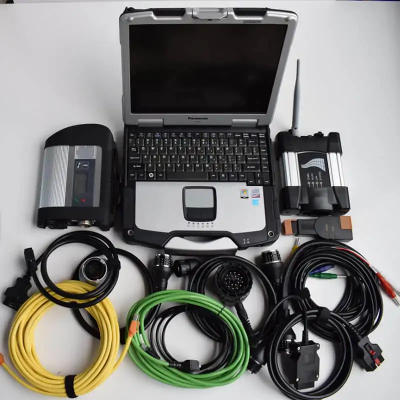 

SD Connect C4 MB Start 4 Icom Wifi Next for B MW Car Diagnostic Tool with CF30 Laptop CF-30 2in1 2020/09V Software 1TB HDD/SSD