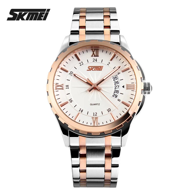 

2020 SKMEI Luxury Top Brand Male Wristwatches Men Quartz Watch Calendar Time 30M Waterproof Sport Watches Relogio Masculino 9069