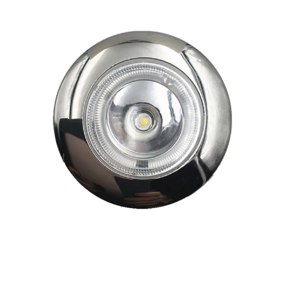 2W Round 3 Inch Dome light LED Ceiling Light Warm White +RGB for RV Yacht Marine Boat | Автомобили и мотоциклы