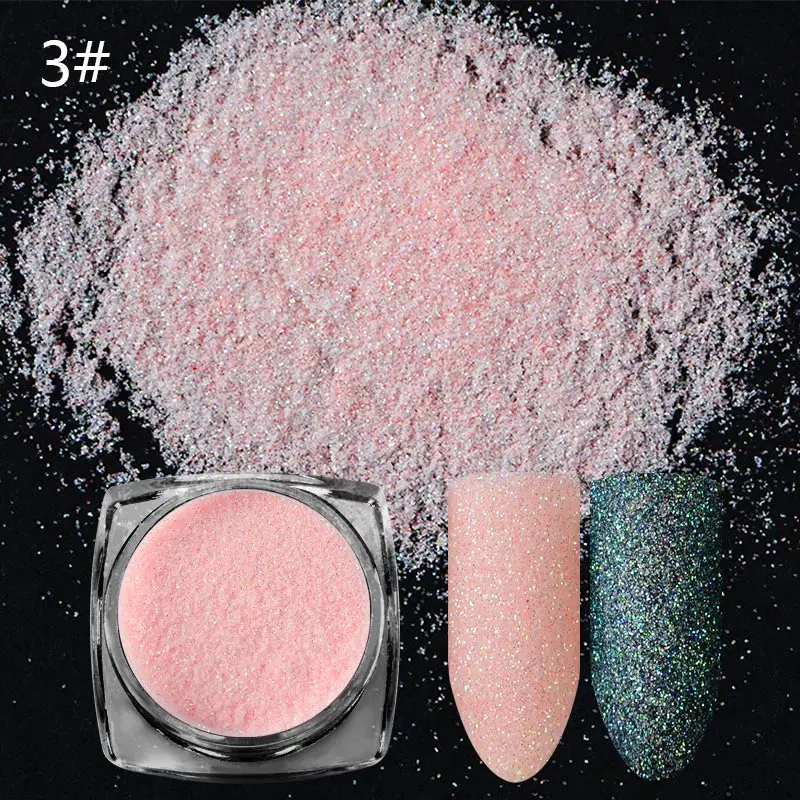 W4356 Mtssii голографический лак для ногтей сахарный холо-порошок песочный блеск Хамелеон пигмент пыль цвет маникюр Дизайн ногтей украшение 1 шт - Цвет: W4356