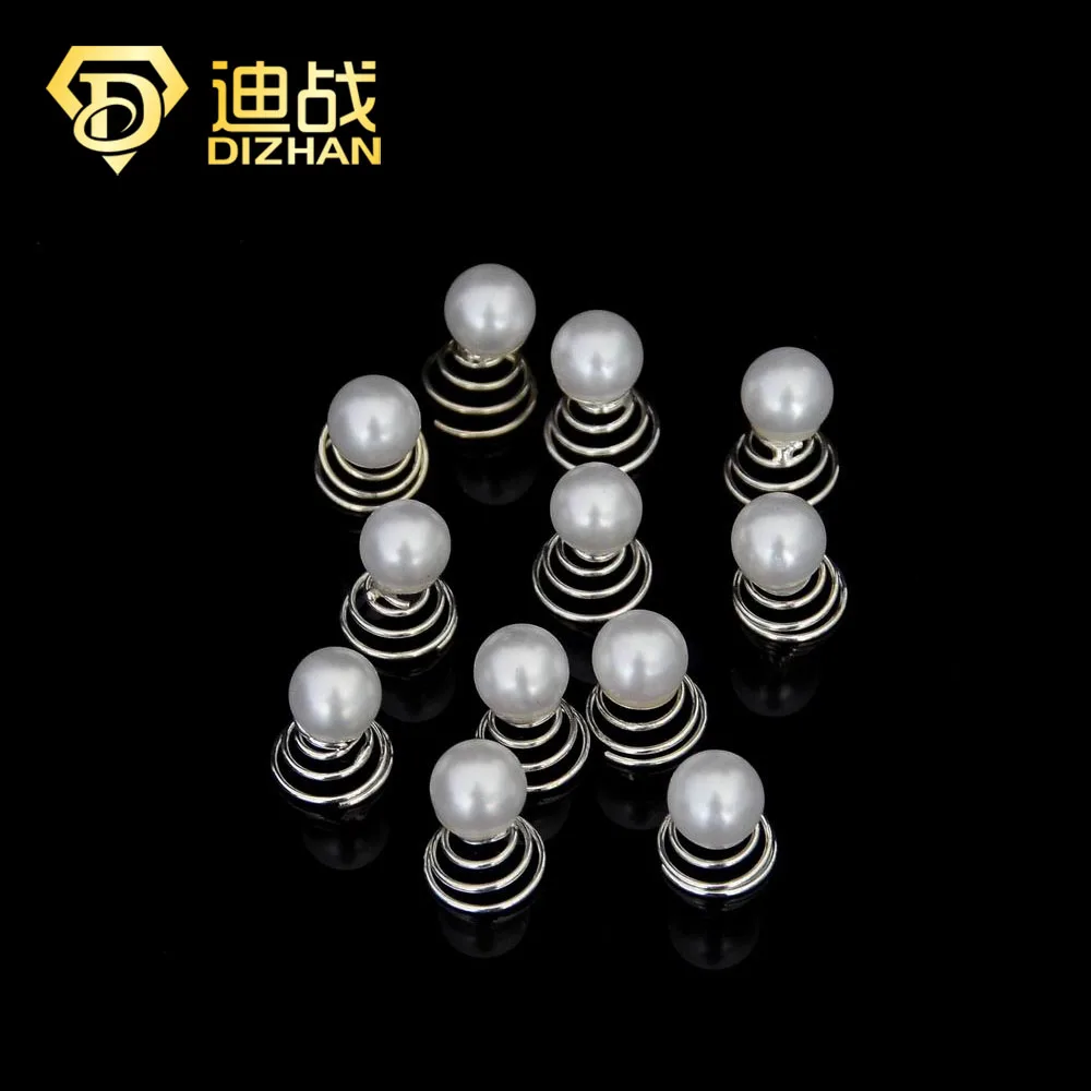 Аксессуары для волос на свадьбу 12 шт./лот шпильки с имитацией жемчужного шарика