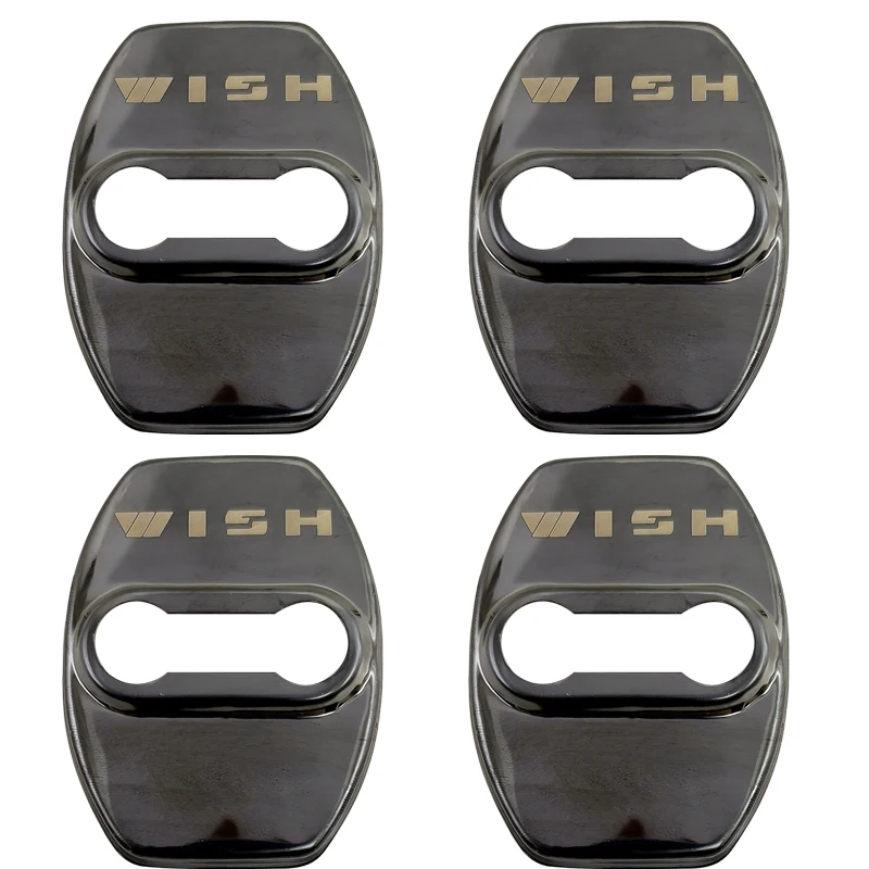 FLYJ 4 шт. Автомобильный Дверной замок пряжка крышка автомобильные аксессуары