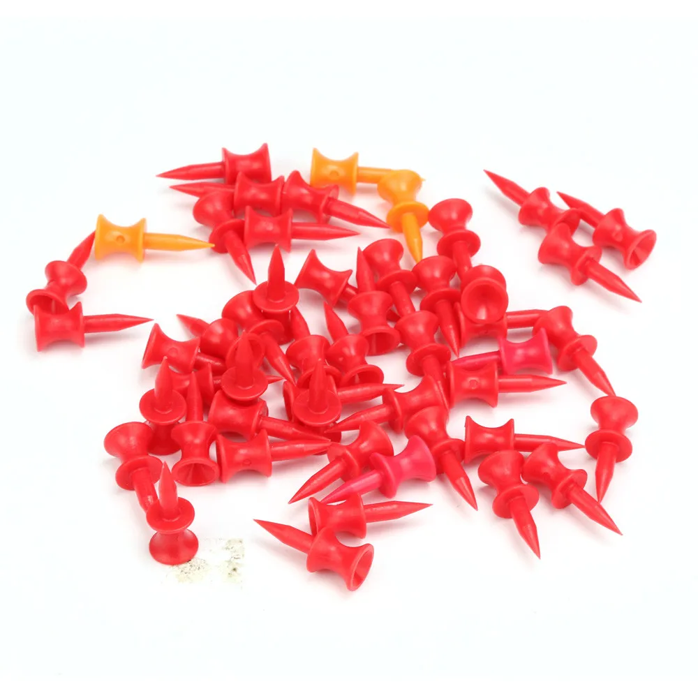 100Pcs Outdoor Sports Golfer Aid Tool New Practice Colorful Golf Cup tees Training 31mm Tee FREE shipping | Спорт и развлечения