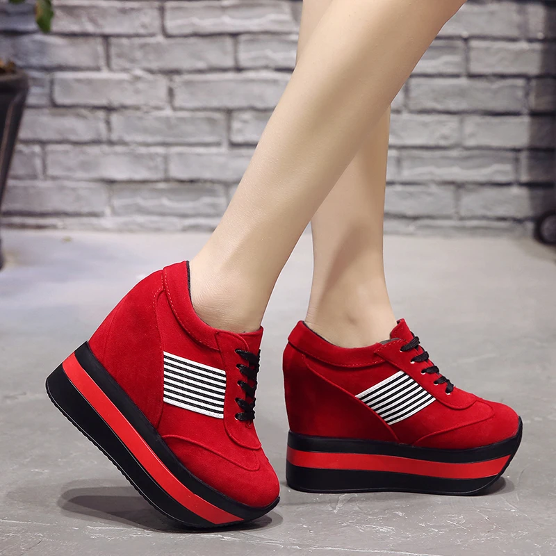 Женская Повседневная обувь удобная на платформе женские кроссовки Chaussure Femme