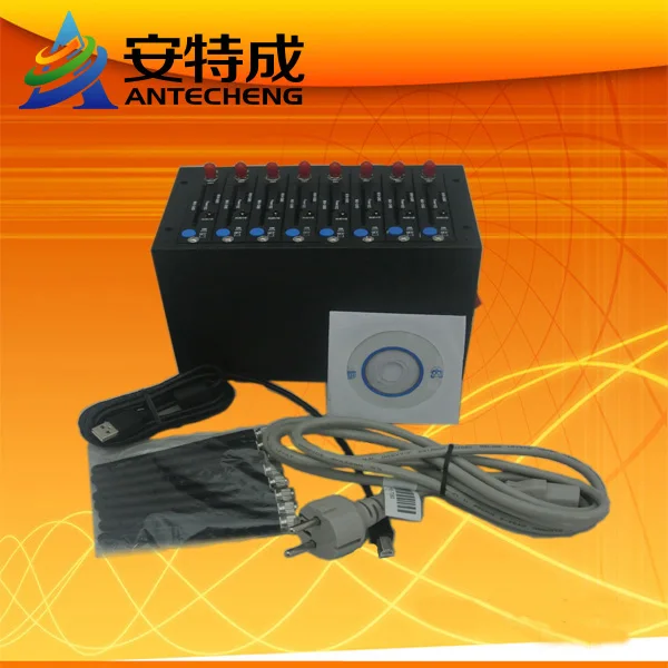 Смс модем Q2406 8 портов GSM SMS пул GPRS для Wavecom модуль USB по командам Imei изменение